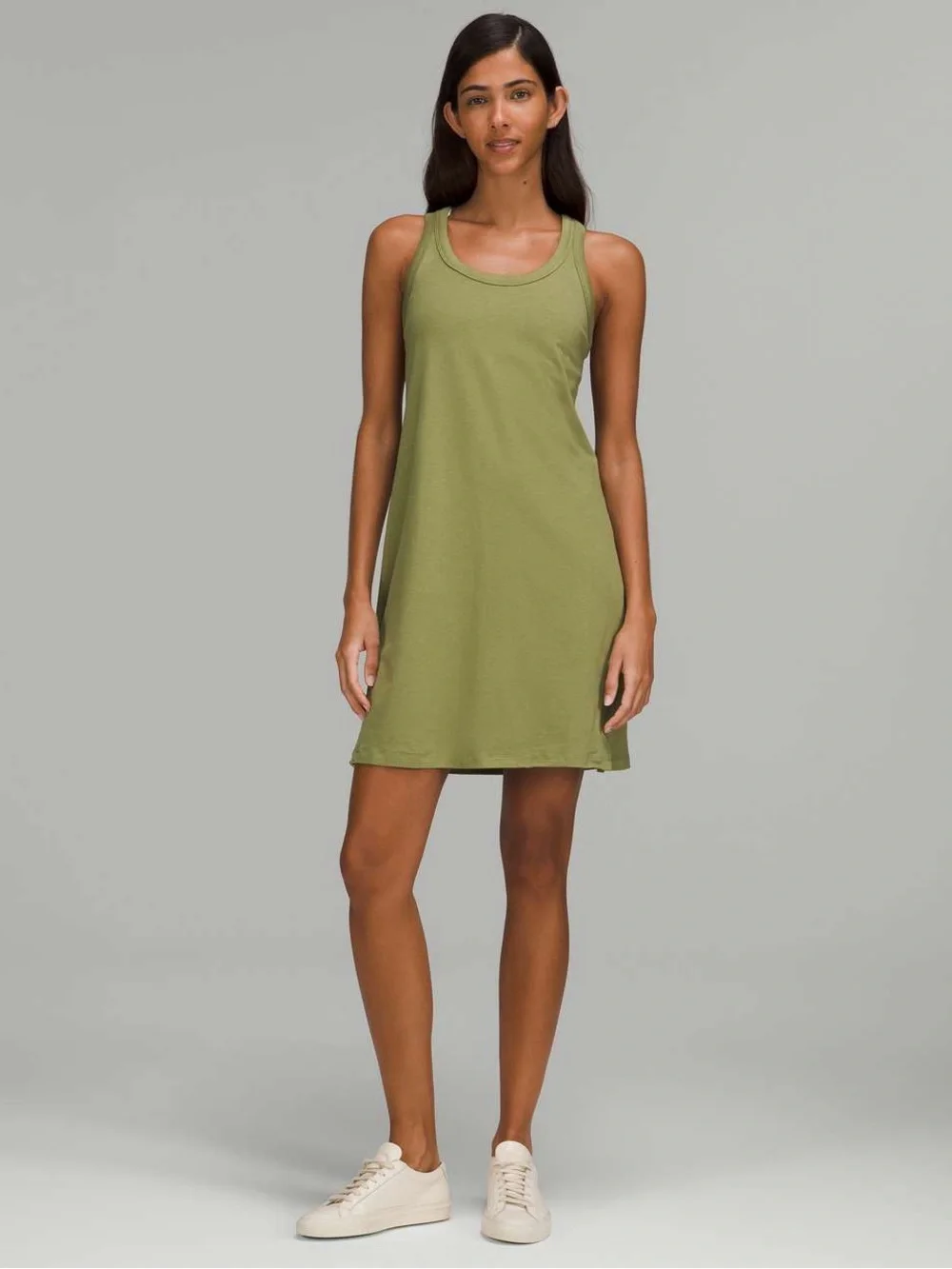 Lululemon Classic-Fit Cotton-Blend Scoop Dress